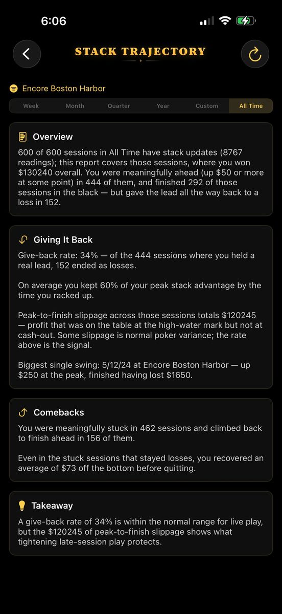 Stoic Poker screen