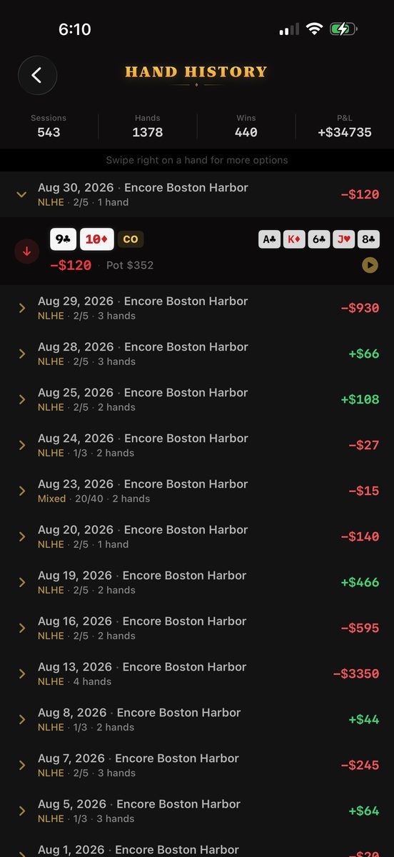 Stoic Poker screen